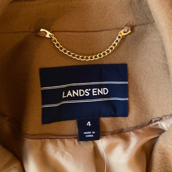 Land's End Pea Coat - Picture 2 of 9